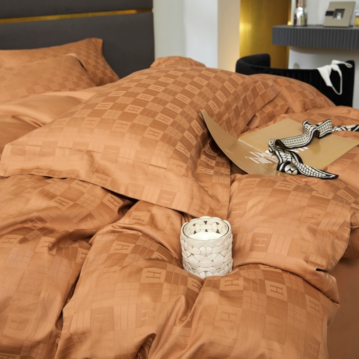 91家纺网 家纺一手货源 找家纺 安莱生活 2023新款100S纯棉提花系列四件套 梦幻