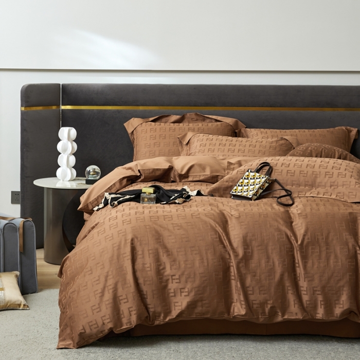 91家纺网 家纺一手货源 找家纺 安莱生活 2023新款100S纯棉提花系列四件套 菲烟