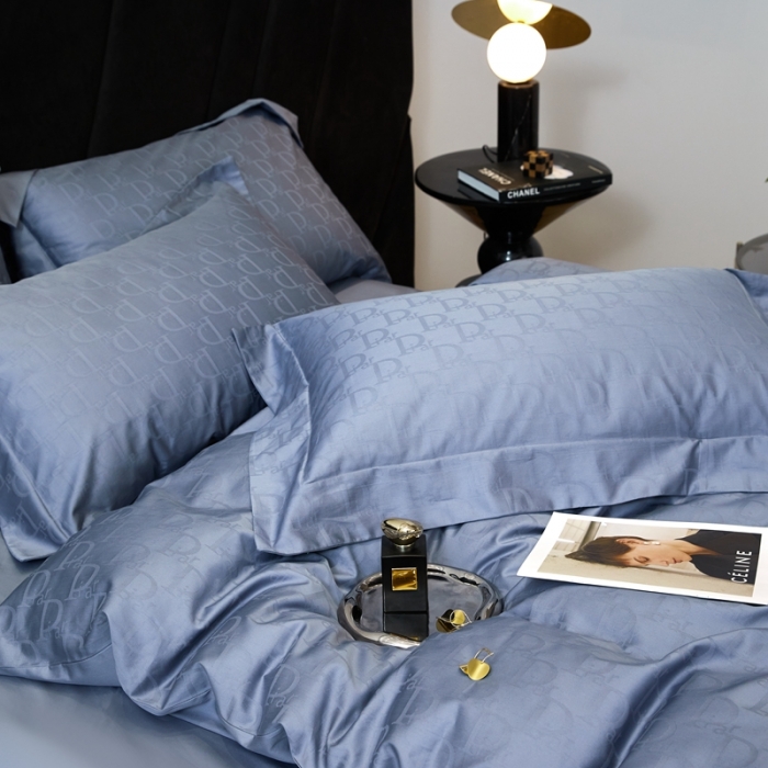 91家纺网 家纺一手货源 找家纺 安莱生活 2023新款100S纯棉提花系列四件套 品