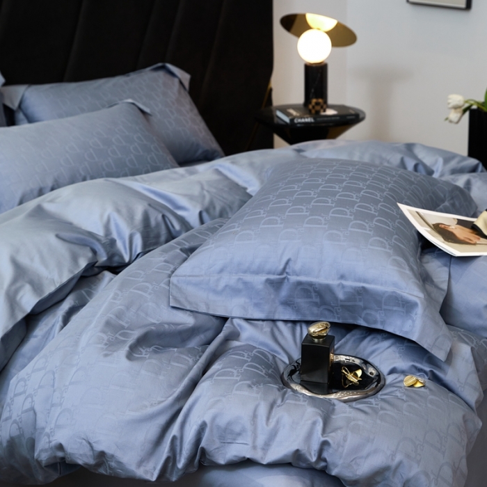 91家纺网 家纺一手货源 找家纺 安莱生活 2023新款100S纯棉提花系列四件套 品