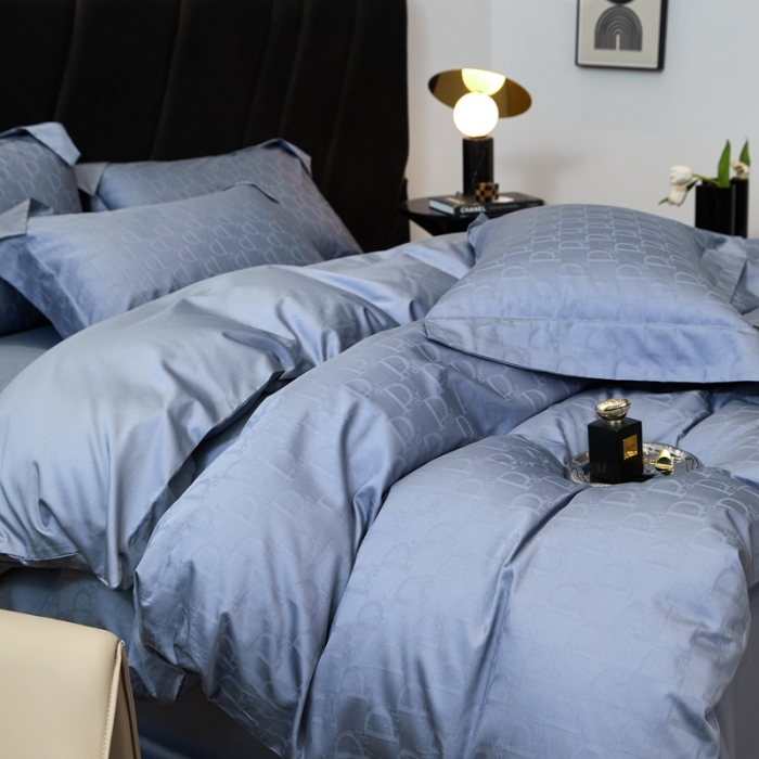 91家纺网 家纺一手货源 找家纺 安莱生活 2023新款100S纯棉提花系列四件套 品