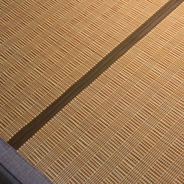 91家纺网 家纺一手货源 找家纺 2024新款可折叠双面竹凉席-5.0+1竹雅