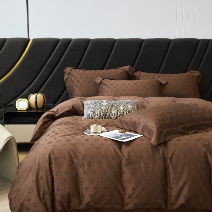 91家纺网 家纺一手货源 找家纺 安莱生活 2023新款100S纯棉提花系列四件套 元气满满