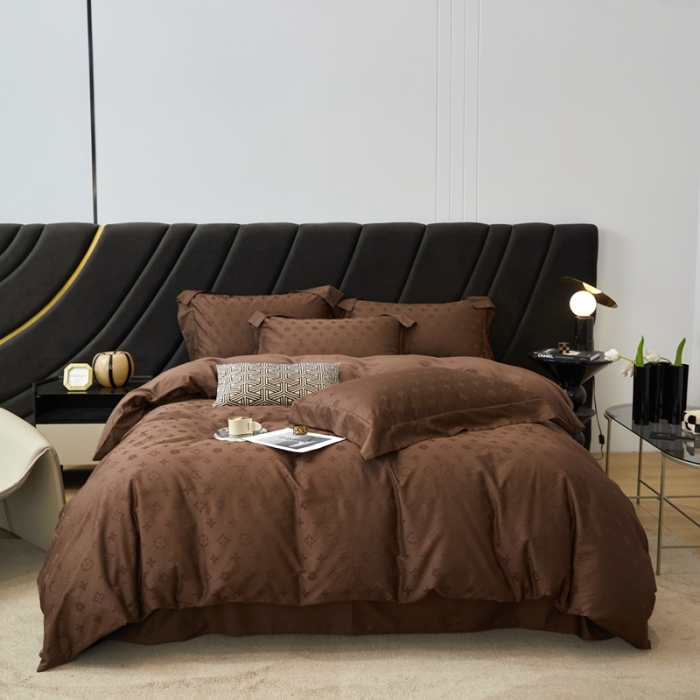 91家纺网 家纺一手货源 找家纺 安莱生活 2023新款100S纯棉提花系列四件套 元气满满