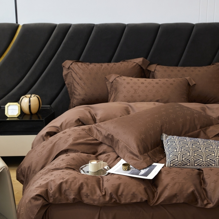 91家纺网 家纺一手货源 找家纺 安莱生活 2023新款100S纯棉提花系列四件套 元气满满