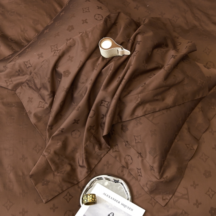 91家纺网 家纺一手货源 找家纺 安莱生活 2023新款100S纯棉提花系列四件套 元气满满