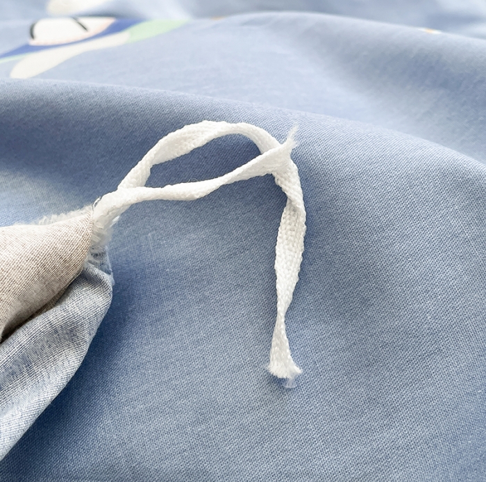 91家纺网 家纺一手货源 找家纺 绵庭 2023新款 全棉印花四件套 玩具乐园-兰