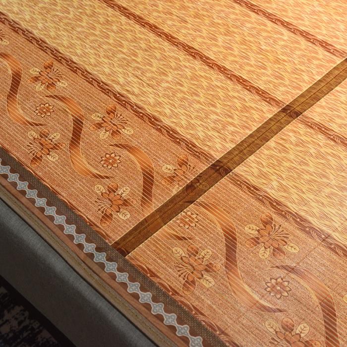 91家纺网 家纺一手货源 找家纺 2024新款清凉双面竹席夏凉席冰丝竹席空调席学生宿舍席子