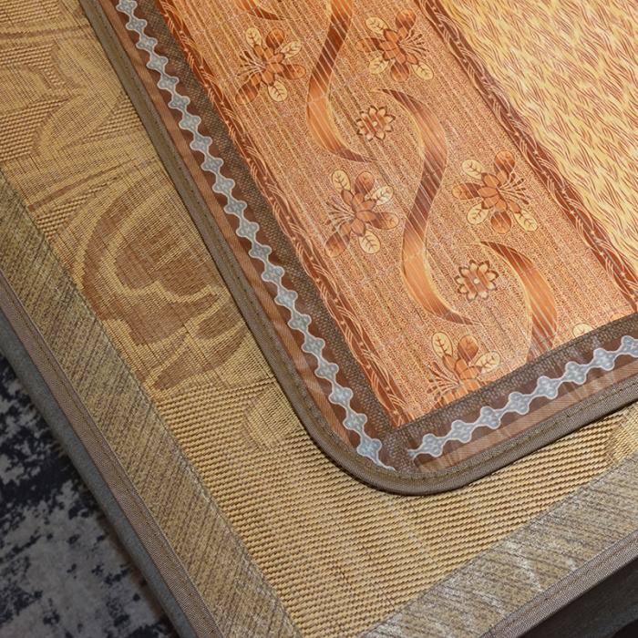 91家纺网 家纺一手货源 找家纺 2024新款清凉双面竹席夏凉席冰丝竹席空调席学生宿舍席子