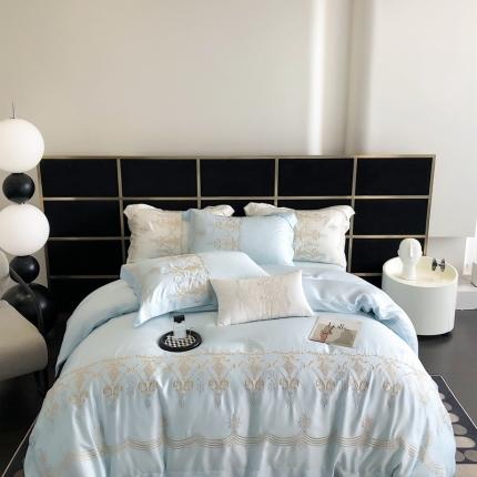 2023 馨蕊 新款80支兰精天丝系列-天丝妮可 妮可-北卡蓝