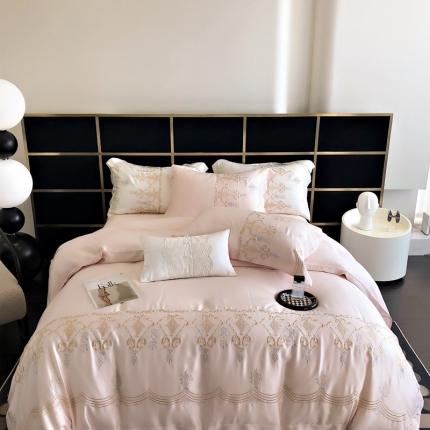 2023 馨蕊 新款80支兰精天丝系列-天丝妮可 妮可-初夏粉