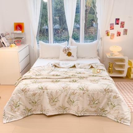 91家纺网 家纺一手货源 找家纺 （总）艾兜坊2023新款水洗棉夏被