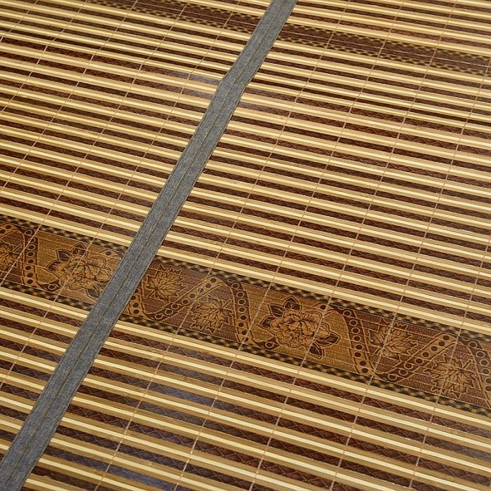 91家纺网 家纺一手货源 找家纺 2023新款碳化水磨竹席夏凉席空调席学生宿舍席子-悠悠追梦