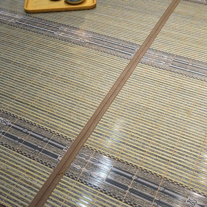 91家纺网 家纺一手货源 找家纺 2023新款竹韵双面竹席夏凉席空调席居家学生宿舍席子-自由格调