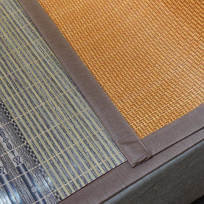 91家纺网 家纺一手货源 找家纺 2023新款竹韵双面竹席夏凉席空调席居家学生宿舍席子-自由格调