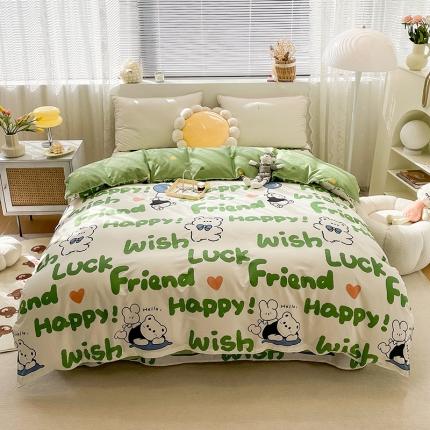 91家纺网 家纺一手货源 找家纺 （总）绵庭 2023新款 全棉印花被套