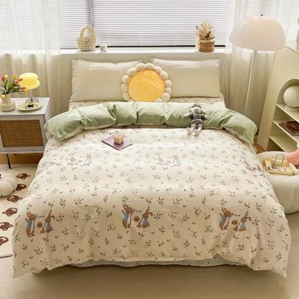 91家纺网 家纺一手货源 找家纺 （总）绵庭 2023新款 全棉印花被套