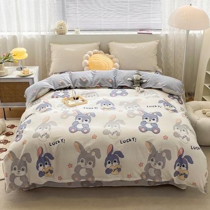 91家纺网 家纺一手货源 找家纺 （总）绵庭 2023新款 全棉印花被套