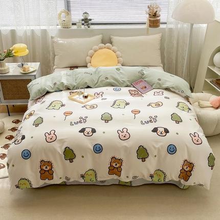 91家纺网 家纺一手货源 找家纺 （总）绵庭 2023新款 全棉印花被套