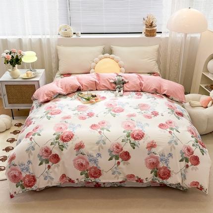 91家纺网 家纺一手货源 找家纺 （总）绵庭 2023新款 全棉印花被套