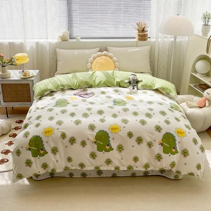 91家纺网 家纺一手货源 找家纺 （总）绵庭 2023新款 全棉印花被套