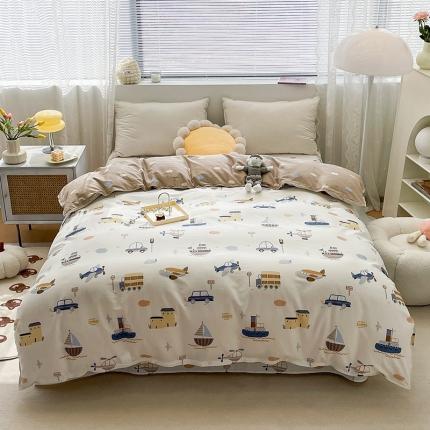 91家纺网 家纺一手货源 找家纺 （总）绵庭 2023新款 全棉印花被套