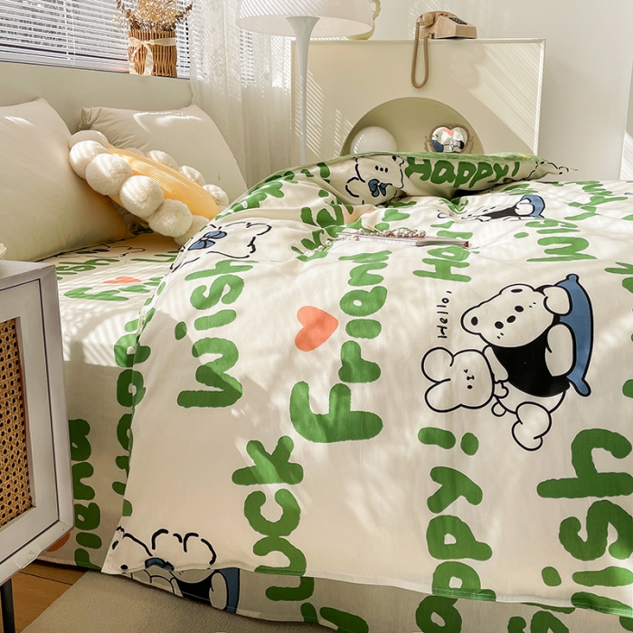 91家纺网 家纺一手货源 找家纺 （总）绵庭 2023新款 全棉印花被套