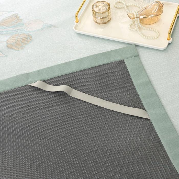 91家纺网 家纺一手货源 找家纺 2023冰丝席空调席居家学生宿舍瞎子冰丝席花恋