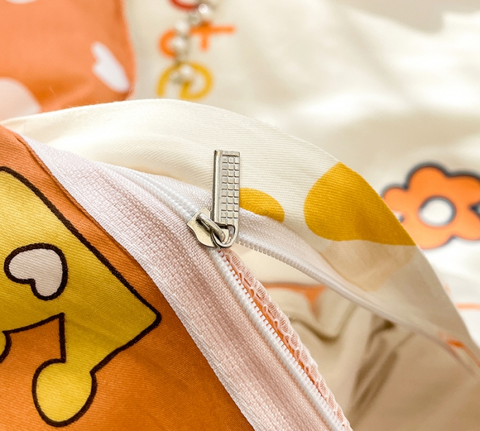 91家纺网 家纺一手货源 找家纺 绵庭 2023新款 全棉印花被套 萝卜兔