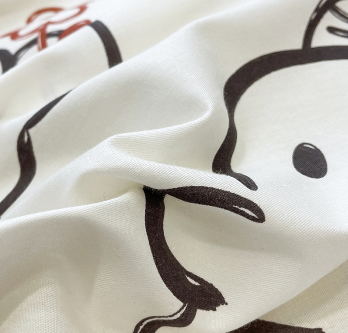 91家纺网 家纺一手货源 找家纺 绵庭 2023新款 全棉印花被套 萌宠