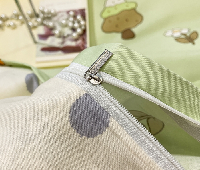 91家纺网 家纺一手货源 找家纺 绵庭 2023新款 全棉印花被套 森林羊