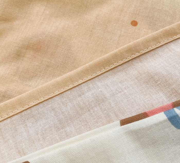 91家纺网 家纺一手货源 找家纺 绵庭 2023新款 全棉印花被套 熊宝宝