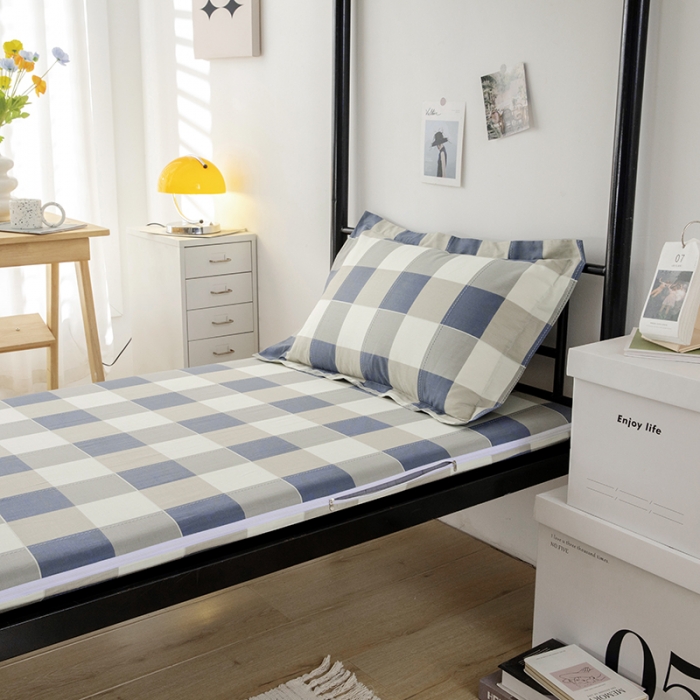 91家纺网 家纺一手货源 找家纺 凌云家纺 2025新款全棉学生全包床笠三件套 千寻