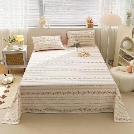 91家纺网 家纺一手货源 找家纺 （总）绵庭 2023新款 全棉印花床单