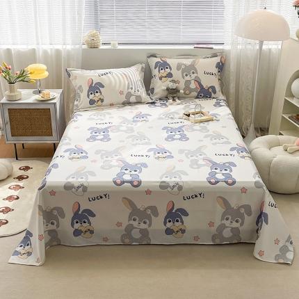 91家纺网 家纺一手货源 找家纺 （总）绵庭 2023新款 全棉印花床单