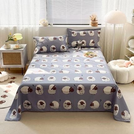 91家纺网 家纺一手货源 找家纺 （总）绵庭 2023新款 全棉印花床单