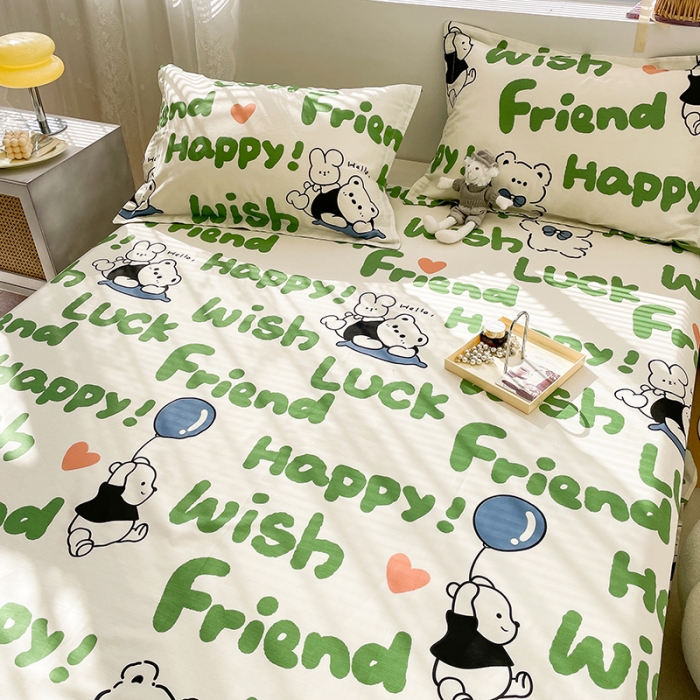 91家纺网 家纺一手货源 找家纺 （总）绵庭 2023新款 全棉印花床单