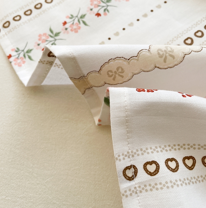 91家纺网 家纺一手货源 找家纺 绵庭 2023新款 全棉印花床单 艾瑞拉