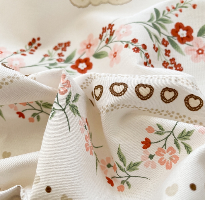 91家纺网 家纺一手货源 找家纺 绵庭 2023新款 全棉印花床单 艾瑞拉