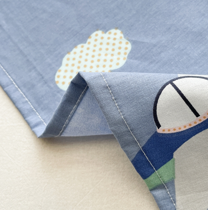 91家纺网 家纺一手货源 找家纺 绵庭 2023新款 全棉印花床单 玩具乐园-兰