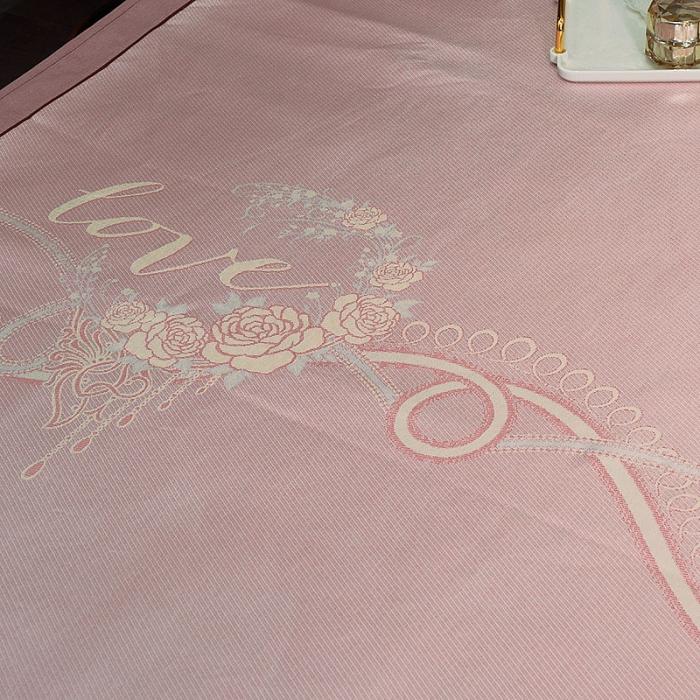 91家纺网 家纺一手货源 找家纺 2024床裙冰丝席夏凉席空调席居家席子学生宿舍爱意清欢