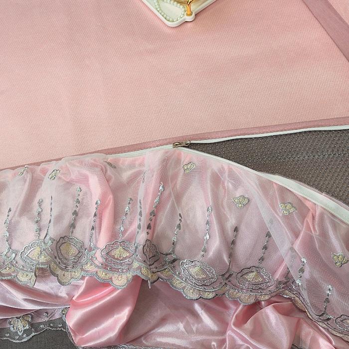 91家纺网 家纺一手货源 找家纺 2024床裙冰丝席夏凉席空调席居家席子学生宿舍爱意清欢