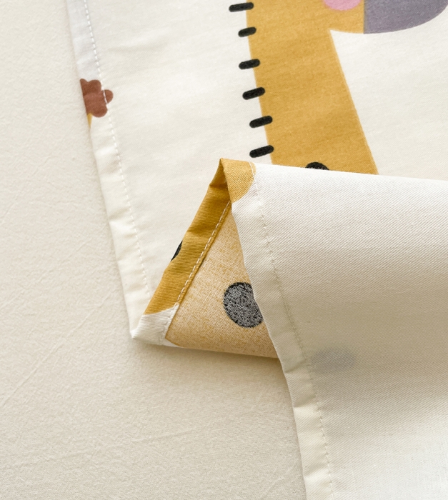 91家纺网 家纺一手货源 找家纺 绵庭 2023新款 全棉印花床单 野生动物园