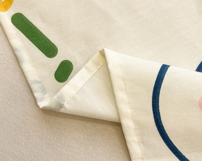 91家纺网 家纺一手货源 找家纺 绵庭 2023新款 全棉印花床单 萝卜兔