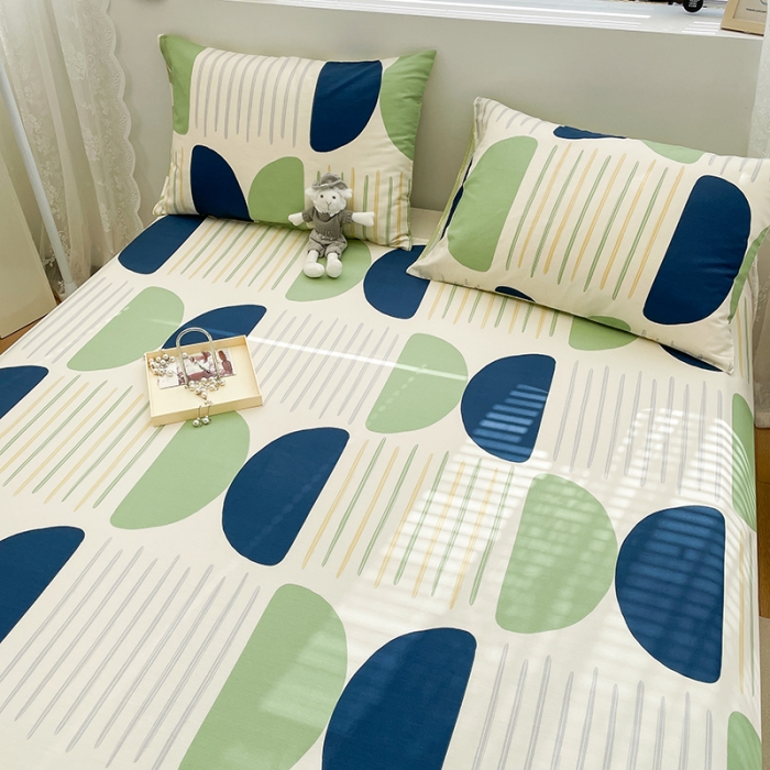 91家纺网 家纺一手货源 找家纺 绵庭 2023新款 全棉印花床单 自由空间