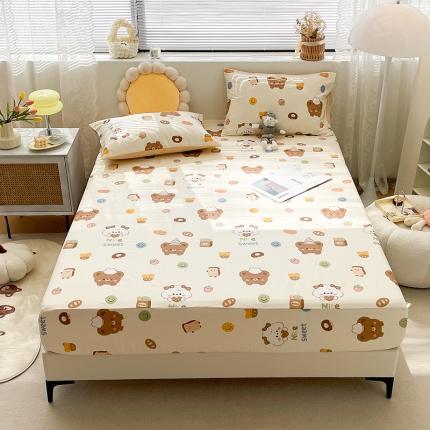 绵庭 2023新款 全棉印花床笠 熊宝宝