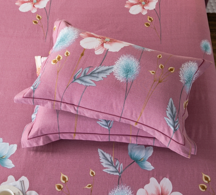 91家纺网 家纺一手货源 找家纺 （总2）金纱玉纺 2022新款全棉磨毛四件套