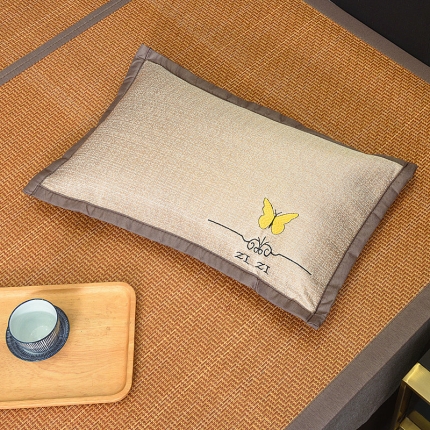 91家纺网 家纺一手货源 找家纺 2024新款春夏四季通用古藤枕茶香枕麻将枕枕头枕芯