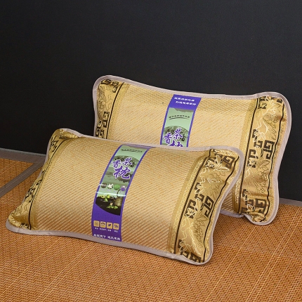 91家纺网 家纺一手货源 找家纺 2024新款春夏四季通用古藤枕茶香枕麻将枕枕头枕芯