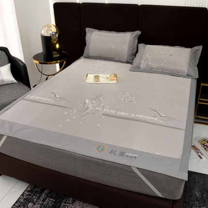 91家纺网 家纺一手货源 找家纺 冰丝席夏季凉席空调席居家席子羽意